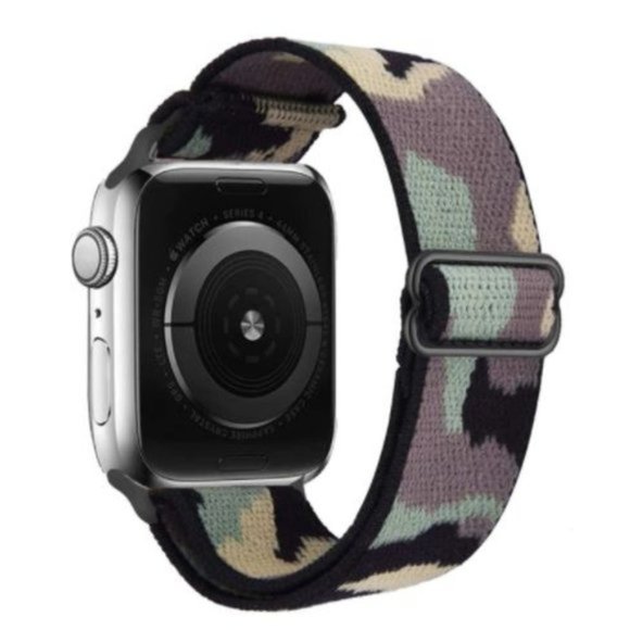 NEW[BAND] Nylon Adjustable Strap For Apple Watch L - Picture 1 of 4